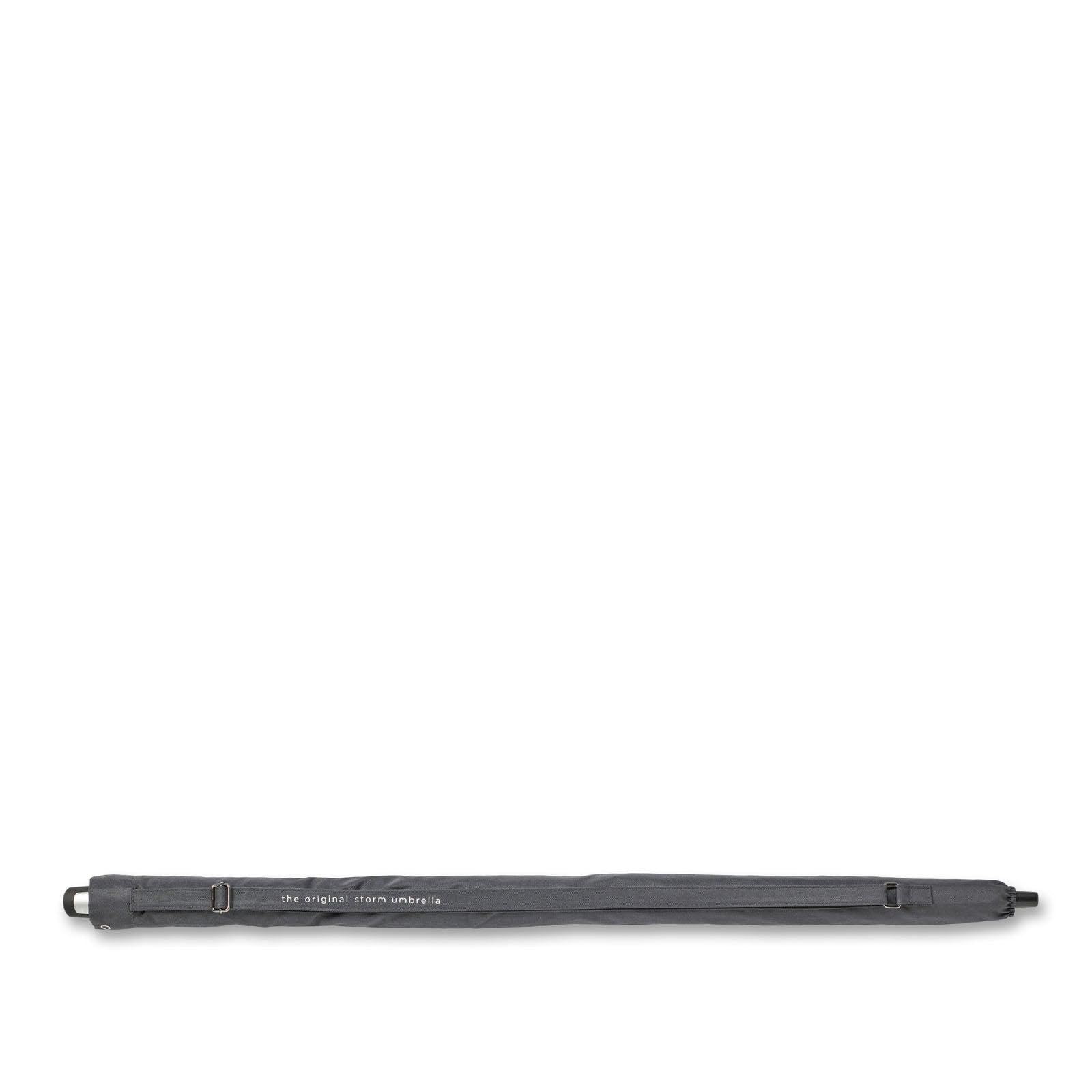 Senz XXL Stick Storm Umbrella Pure Black, 107 cm, Schwarz