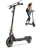 G1 Foldable Electric Scooter for Adults with 500W Motor, Up to 21MPH Speed & 23-Mile Long Range, 36V/12.6AH Battery, 8.5' Off-Road Tires for 20° Max Slope, Dual Drum Brake, UL Safety Certified