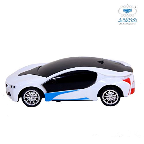 Image of LUCID...We Build Relations Car with 360' Ground Movement & 3D Light (Red, Blue, White Colour.)