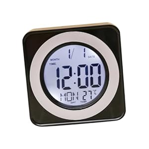 Magiclulu WG22 Digitaler Wecker mit Temperaturanzeige