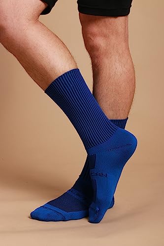 Latex-Free Crew Socks Safe for Skin Sensitivities (2 pairs per pack)2