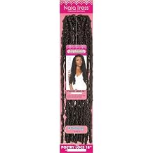 Janet Collection Crochet Braids Nala Tress Poetry Locs 18" Butterfly Locs 1-pack, 4