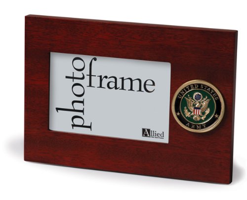 Allied Frame Us Army Medallion Desktop Landscape Picture Frame - 4 X 6 Inch #TOP2