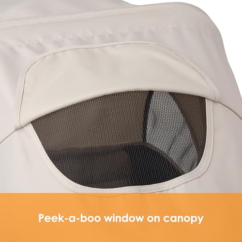 Image of Baby Trend Navigator 2-in-1 Stroller Wagon, Desert Tan