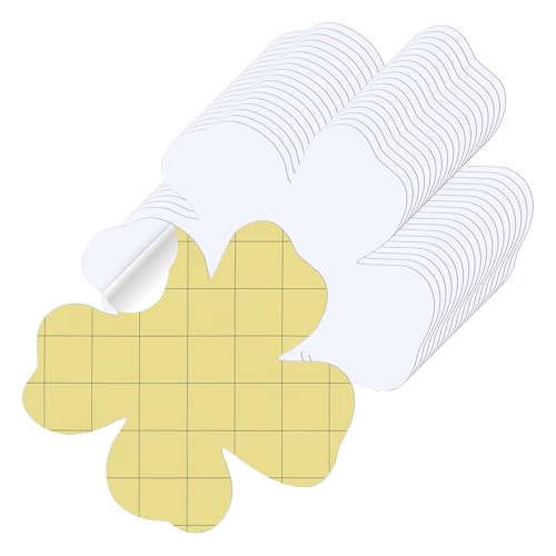 Image of Hygloss Sticky Flower Craft Boards - 6 Pack 5.5-Inch Self Stick Collage Boards for Kids - Peel & Stick Mounting Boards for Art Projects, School Crafts, Classrooms, and DIY Displays