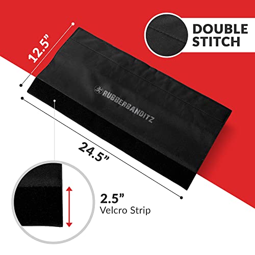 Rubberbanditz Resistance Band Protective Sleeve Cover - Exercise Band Protector Keeps Bands Safe Using Nylon Fitness Band Cover - Resistance Band Sleeve For Under Feet Or Sharp Edges #TOP3