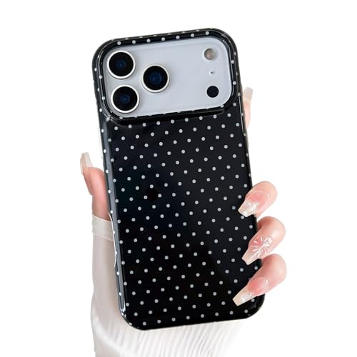 Coque iPhone Air MagSafe à pois emballage soigné cadeau idéal pour femmes et filles