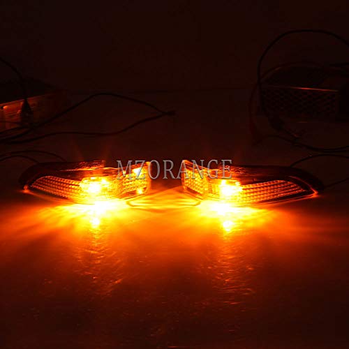Mzorange Car Rearview Mirror Turn Signal Indicator Light For Toyota Corolla/Rav4/Camry/Prius C/Avalon 2012 2013 2014 2015 2016 (Left Driver Side) #TOP5