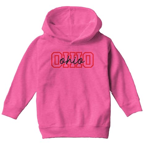 Tcombo Ohio Collegiate & Script Sports Toddler/Youth Fleece Hoodie