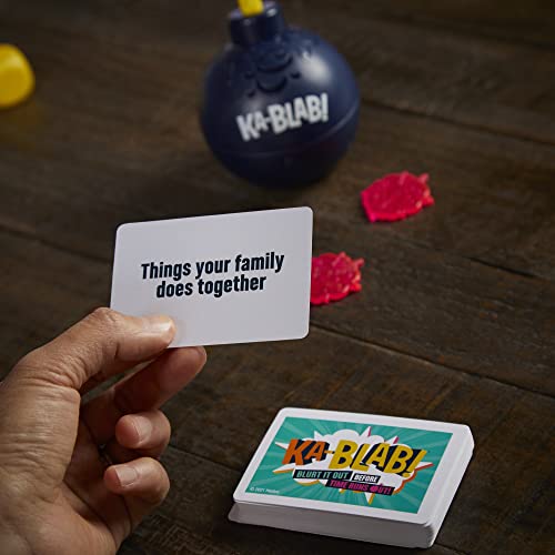 Hasbro Gaming Ka-Blab! Game For Families, Teens And Kids Ages 10 And Up, Family-Friendly Party Game For 2-6 Players, From The Makers Of Scattergories #TOP5
