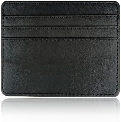 クレジットカードホルダー財布、RFIDブロック PUレザー ユニ スリム クレジットカードケース ホルダー デビットウォレットスリー