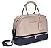 Caboodles Life & Style Weekender Bag, Overnight Travel Carry on Duffel with Shoe Pouch