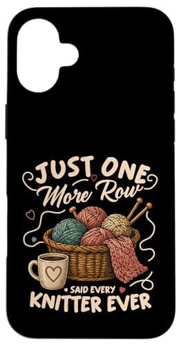 Just One More Row ��������҂ݍD���f�U�C�� �X�}�z�P�[�X iPhone 16 Plus �p