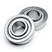 Stainless Steel Front Axle 025-0008-00 022-7009-00 Shielded Wheel Bearings & 7.5