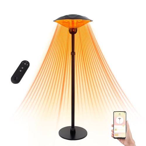 �n���Q���q�[�^�[ ���O�q�[�^�[ �Ɩ��p �d�C�X�g�[�u 1500w�����^ 360° �S���ʍ����g�[ ���ԊO�� �ȃG�l�É� IP44 �h�� 3 �i�K���x���� ���� 160-205cm ���� PSE �F�� �ߔM�ی� + �]�|�h�~ ����/���O �e���X/�K�[�f��/�H