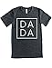 Teeny Fox Dada Letter Printed Lil Brother Little Sister Family Cute Matching Outfits Couple Shirts