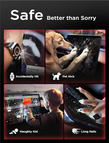 Image of Spartan Shield [3 PACK] MATTE Screen Guard for MAHINDRA XUV 7XO 2026+ || AX, AX3, AX5, AX7, AX7T & AX7L || 12.3 INCH TRIPLE SCREEN with *** ADRENOX+ BADGE CUTOUT *** + + Flexible TPU for Steering & Storage Panel Protector || Anti Scratch || Water Repellant || With Complimentary Installation Kit || Bubble Free Application || XUV7XO Digital Instrument Cluster Protective Film || 2025 Car Stereo Accessories [Not Tempered Glass] [CHECK ADRENOX BADGE BEFORE ORDERING]