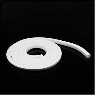 Tira de sellado de espuma de silicona de 10 m, sello cuadrado blanco for molduras, tiras de esponja de silicona for puertas y ventanas (15 x 30 mm)(10x30mm)