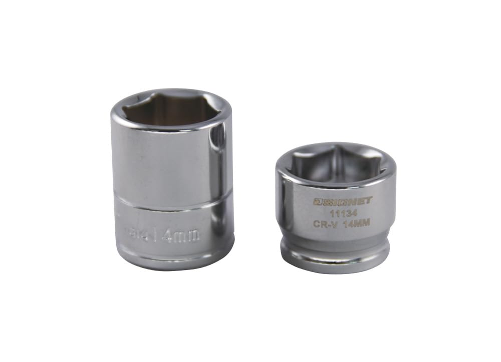 Signet 1/4DR Short Socket (6 Angle), model: 11132