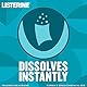 3x Listerine PocketPaks Breath Strips, Cool Mint, Dispensers - für kühle Minze Atem