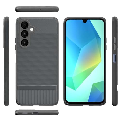 Image of Shockproof Case for Samsung Galaxy A16 4G / A16 5G | Full Camera Protection | TPU Flexible Back Cover for Samsung Galaxy A16 4G / A16 5G (Graphite Grey)