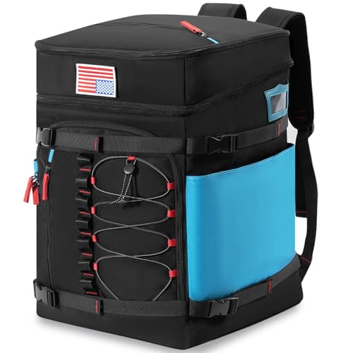 WeenthAvenue 65L Ski Boot Bag Backpack for Ski Helmet, Gloves, Snowboard & Skis Accessories, Large Waterproof Snowboard Ski Boot Travel Backpack for Men,Women and Youth