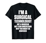 Este diseño de técnico quirúrgico con cita divertida de mago es perfecto para cumpleaños, graduación, jubilación para graduado de asistente de sala de operaciones certificado.