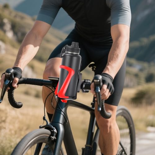 Porte-bouteille d'eau pour vélo adaptable sur cadre de 20 à 35 mm