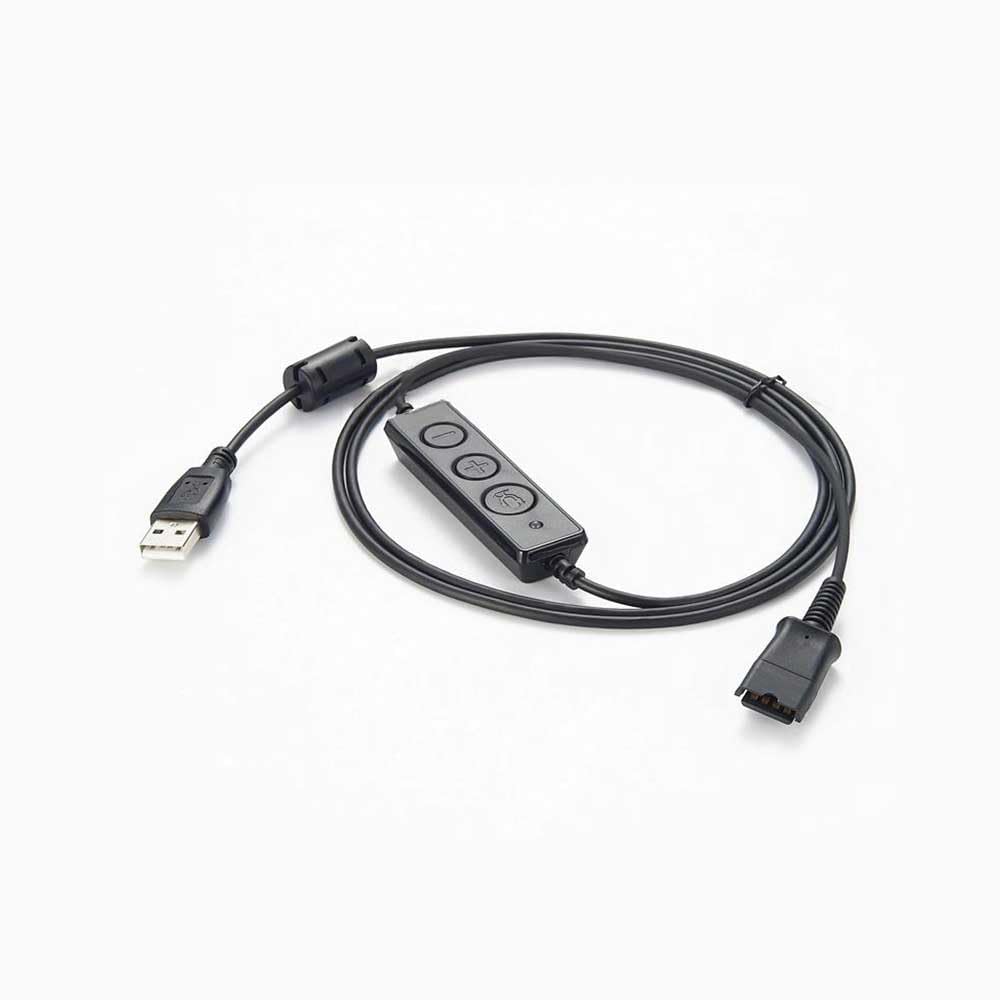 USB Quick Disconnect Headset Cable 1Meter