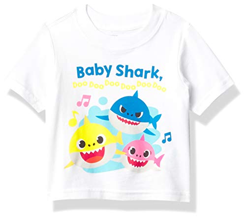 Pinkfong Boys Baby Shark Doo Family Short Sleeve T-Shirt