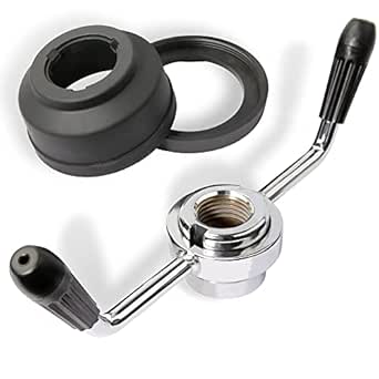 EVGATSAUTO Tire Wheel Balancer, Quick Release Hub Vleugelmoer Wiel Balancer Bandenwisselgereedschap(Thread Diam. 40mm, Pitch 4mm