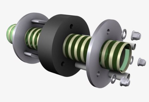 Preisvergleich Produktbild Mauerdurchführung DN 100 für Schlauch 1''