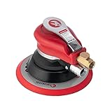 INTERTOOL 6-inch Pneumatic Random Orbit Palm Sander, Vacuum Ready Air Compressor Powered Sander, Low...