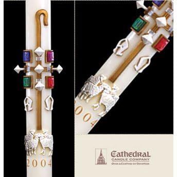 The Good Shepherd Paschal Candle