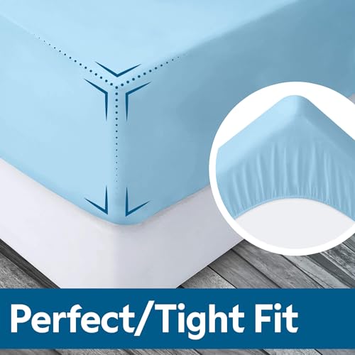 Image of Guardmax Jersey Knitted Full Size Mattress Protector - Waterproof & Dust Mite Proof Mattress Cover with Stretchable Pockets - Soft, Comfortable, & Noiseless Waterproof Fitted Sheet.(54 x 75 x 13)