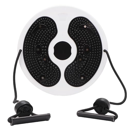 Funvalley Surperfect Ab Twist Waist Disc Board, Black, Balance Board for Slimming Waist, Arms, Hips, Thighs