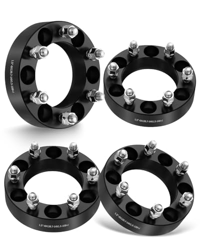 Image of EVIL ENERGY 6x5.5 Wheel Spacers 1.5 inch, 108 mm Not Hubcentric M14x1.5 Studs
