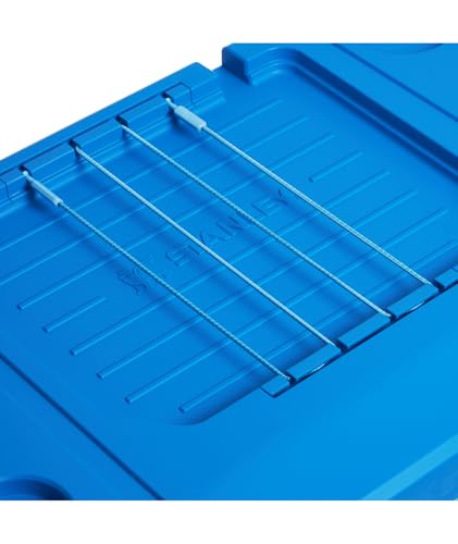 Image of Stanley Adventure Outdoor Cooler 50 qt | Heavy Duty Outdoor Camping Cooler with Easy Carry Handle | BPA-Free | Azure