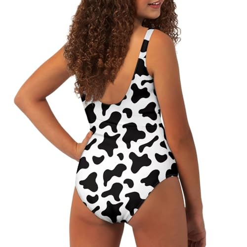 Image of YEXIATODO Kids One Piece Swimsuit for Teen Girls Womens Bathing Suit High Waist Bikini Set Girls Swimsuit for 7-18 Years Old