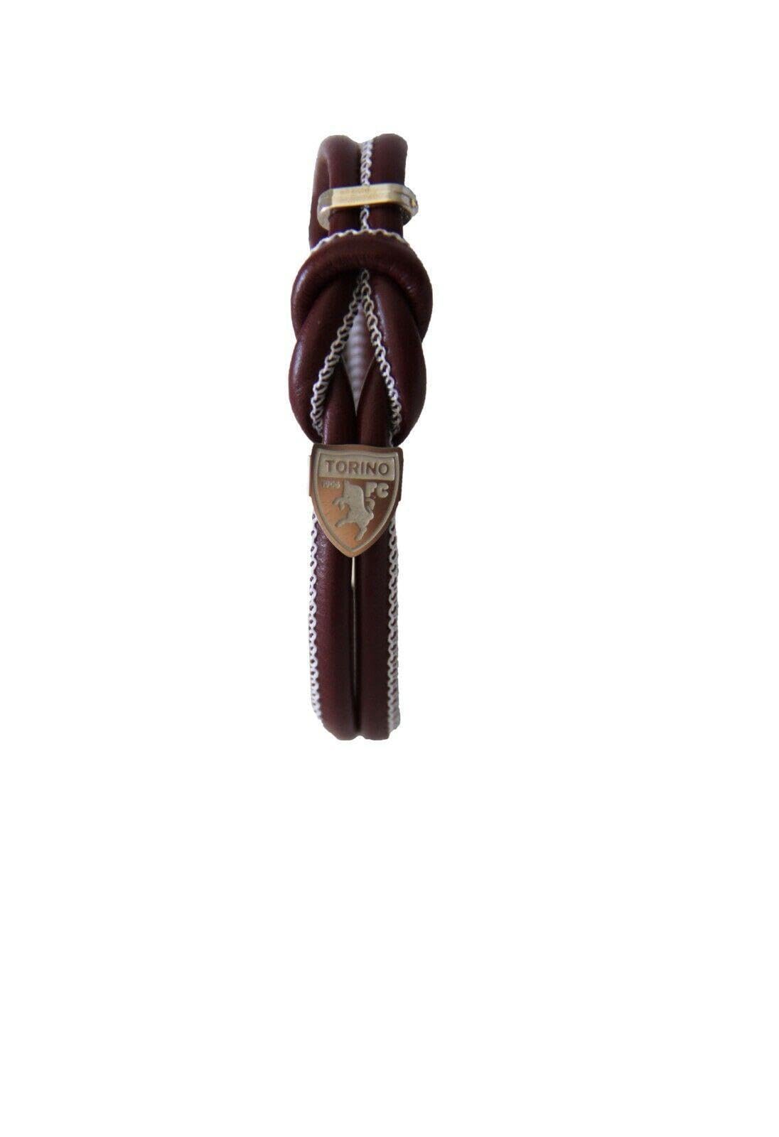 Bracciale da uomo in similpelle Compatibile con Torino Bordeaux UNICA