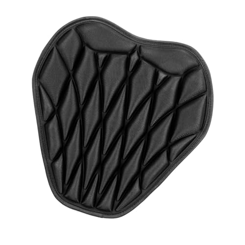 Cuscino Sella Moto - Imbottitura Traspirante 3D Per Assorbimento Degli Urti, Comoda Copertura Di Supporto Per La Guida, Materiale A Rete Resistente Con Base Antiscivolo | Comfort migliorato per i viag