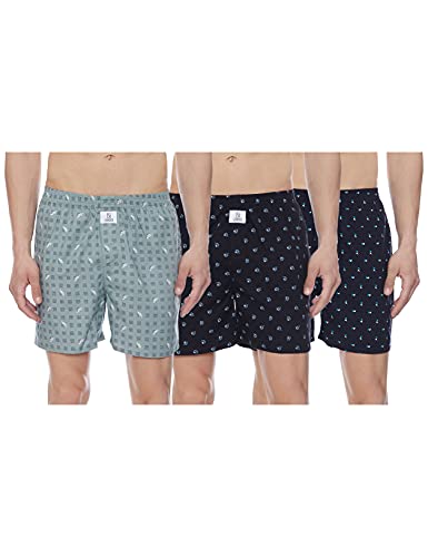 Image of Longies Men's Cotton Boxer Shorts (Pack of 1)