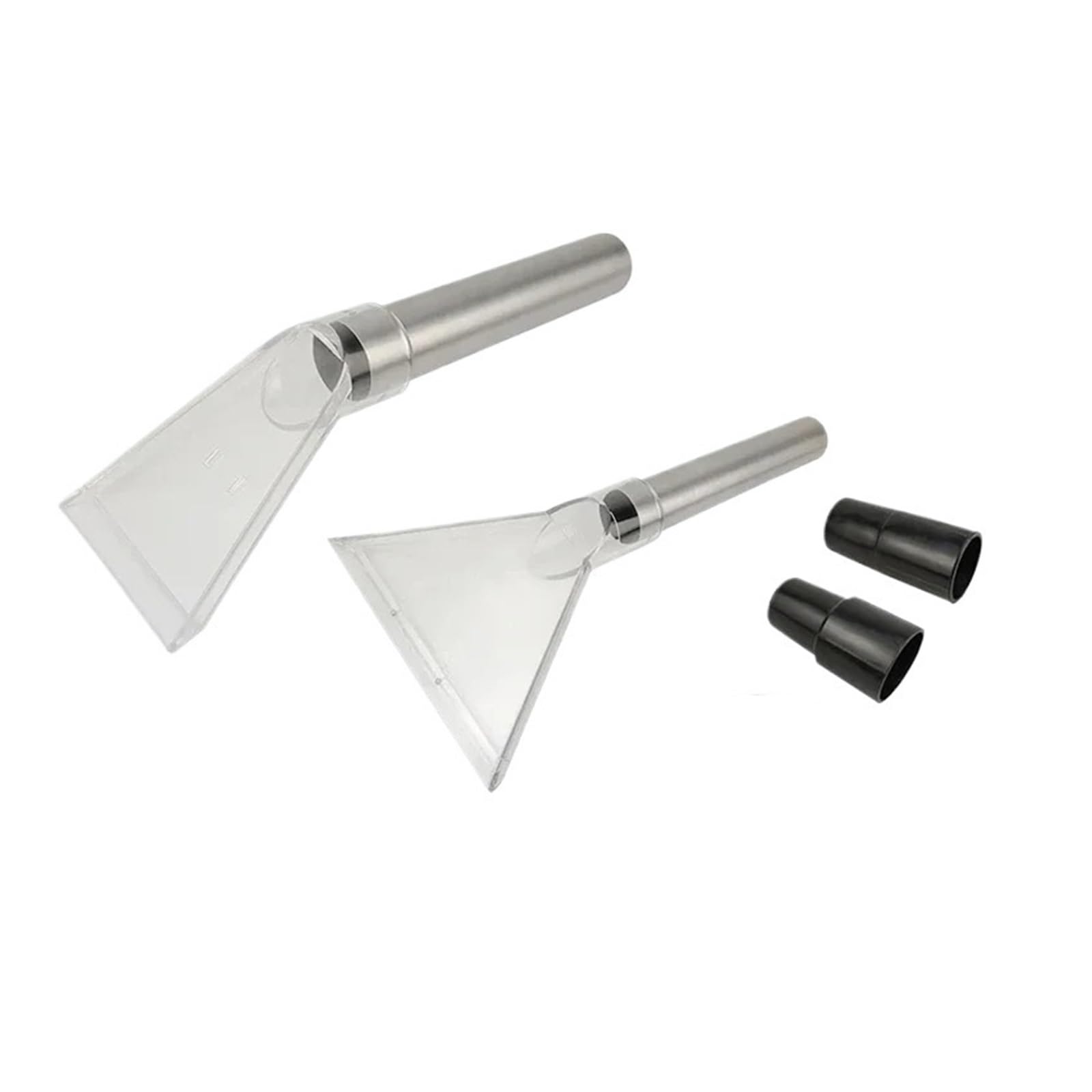 Boquilla Compatible Con Aspiradora Giratoria Universal De 38 Mm, Cabezal De Cepillo For Pisos, Boquilla Transparente, Adaptador De Herramienta De Limpieza For El Hogar For Pisos Duros Y Alfombras(B)