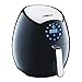 GoWISE USA Ming's Mark GW22621 Electric Air Fryer, 3.7 QT, Black
