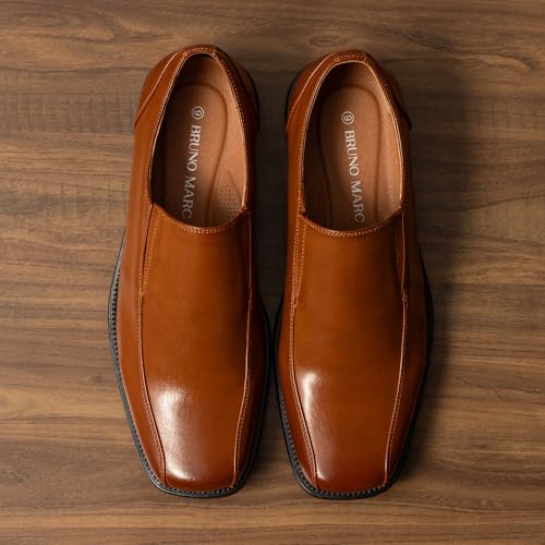 Image of Bruno Marc Men's Slip on Dress Loafers Formal Shoes