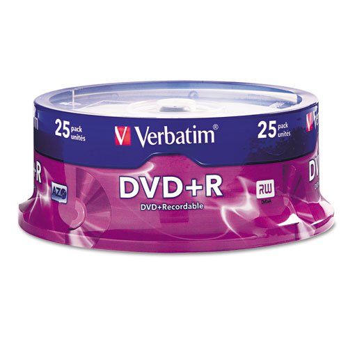 VERBATIM DVD+R ũ 4.7GB 16X ɵ ǹ 25  