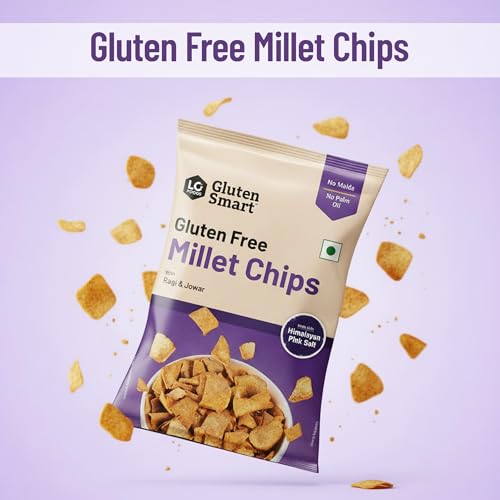 Image of Lo Foods Gluten Free Millet Ragi Chips 75g x 4