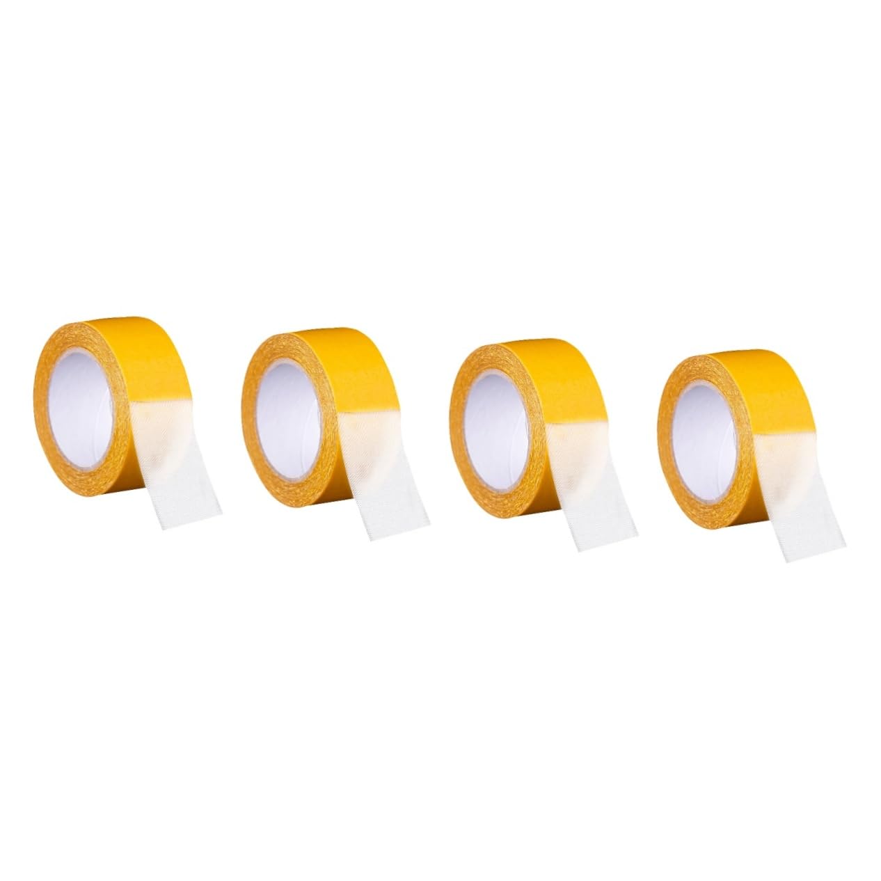 Zerodeko 4 Rouleaux Ruban Adhésif Double Face Extra Fort Ruban de Moquette à Eau pour École Événements