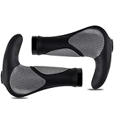 West Biking Bike Handlebar Grips, Bicycle Ergonomic Handle Bar End Grips, Shock Resistance Rubber...