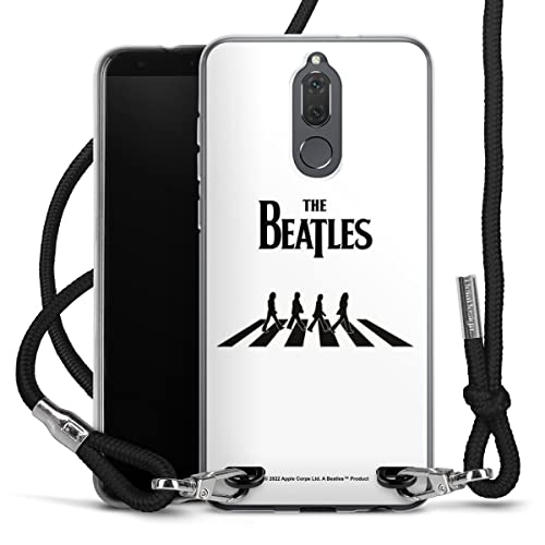 DeinDesign Coque Collier Compatible avec Huawei Mate 10 Lite Coque avec Cordon Coque avec Cordon The Beatles Abbey Road… - Les Beatles, Paul McCartney, John Lennon, RIngo Starr, George Harrison DeinDesign Coque Collier Compatible avec Huawei Mate 10 Lite Coque avec Cordon Coque avec Cordon The Beatles Abbey Road…